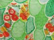 Photo8: 4405T09z1020 Vintage Japanese Kimono Silk FURISODE Chrysanthemum Light green (8)