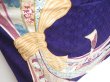 Photo3: 4405T10z1000 Vintage Japanese Kimono Silk FURISODE Tabane-noshi Purple (3)