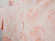 Photo8: 4407T04z460 Vintage Japanese Kimono Silk SHIBORI HAORI Wave Pink (8)