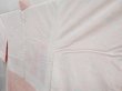 Photo7: 4407T07z450 Vintage Japanese Kimono Silk SHIBORI HAORI Flower Light pink (7)