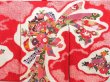 Photo3: 4409T04z450  Japanese Kimono Silk Girl's  Tabane-noshi Red (3)