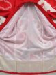 Photo8: 4409T04z450  Japanese Kimono Silk Girl's  Tabane-noshi Red (8)