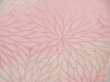 Photo4: 4409T10z650 Vintage Japanese Kimono Rinzu Silk JUBAN Chrysanthemum Pink (4)