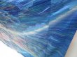 Photo4: 4409T12z1110  Japanese Kimono Silk FURISODE Bird Royal blue (4)