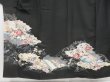 Photo5: 4420T05z1480 Vintage Japanese Kimono Silk Artist work TOMESODE Peony (5)