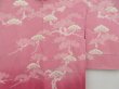 Photo3: 4420T09z510 Vintage Japanese Kimono Silk HAORI Pine Pink (3)