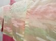 Photo7: 4420T09z510 Vintage Japanese Kimono Silk HAORI Pine Pink (7)