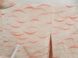 Photo8: 4421T01z480 Vintage Japanese Kimono Silk SHIBORI HAORI  Peach (8)