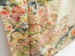 Photo3: 4421T09z880 Vintage Japanese Kimono Silk TSUKESAGE Chrysanthemum Sand beige (3)