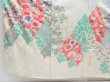 Photo6: 4421T13z960 Vintage Japanese Kimono Silk FURISODE Flowers Off-white (6)