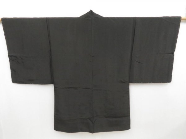 Photo1: 4423T04z570 Vintage Japanese Kimono Silk Men's HAORI Spiny lobster (1)