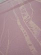 Photo4: 4A01z70  Japanese Kimono Silk  FABRIC Grove Light purple 44.9x14.0 (4)