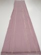 Photo5: 4A05z90  Japanese Kimono Silk  FABRIC Grove Light purple 63.0x14.0 (5)