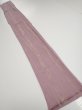 Photo5: 4A07z50  Japanese Kimono Silk  FABRIC Grove Light purple 57.5x7.3 (5)