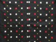 Photo5: 4427T02z670 Vintage Japanese Kimono Silk MEISEN KOMON  Black (5)