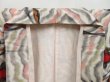 Photo7: 4428T10z680 Vintage Japanese Kimono Silk MEISEN KOMON Branch Off-white (7)