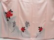 Photo5: 4428T12z810  Japanese Kimono Silk TSUKESAGE Rose Pink (5)