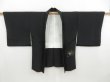 Photo5: 4429T06z550 Vintage Japanese Kimono Silk HAORI Chrysanthemum Black (5)