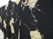 Photo2: 4502T03z450 Vintage Japanese Kimono Silk HAORI Plum blossom Black (2)