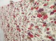 Photo2: 4503T06z510 Vintage Japanese Kimono Silk HAORI Flowers Off-white (2)