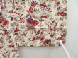 Photo5: 4503T06z510 Vintage Japanese Kimono Silk HAORI Flowers Off-white (5)