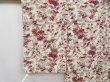 Photo6: 4503T06z510 Vintage Japanese Kimono Silk HAORI Flowers Off-white (6)