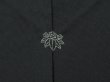 Photo5: 4503T11z600  Japanese Kimono Silk HAORI Peony Black (5)