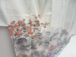 Photo3: 4503T13z1090  Japanese Kimono Silk ARTIST WORK TSUKESAGE Flowers (3)