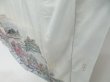 Photo4: 4503T13z1090  Japanese Kimono Silk ARTIST WORK TSUKESAGE Flowers (4)