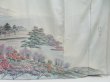 Photo7: 4503T13z1090  Japanese Kimono Silk ARTIST WORK TSUKESAGE Flowers (7)