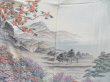 Photo8: 4503T13z1090  Japanese Kimono Silk ARTIST WORK TSUKESAGE Flowers (8)