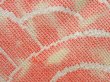 Photo6: 4505T08z500 Vintage Japanese Kimono Silk SHIBORI HAORI Seigaiha Salmon (6)