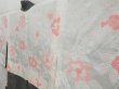 Photo7: 4505T10z410 Vintage Japanese Kimono Silk SHIBORI HAORI Rose Black (7)