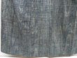 Photo4: 4506T01z860 Vintage Japanese Kimono Silk TSUMUGI  Blue-Gray (4)