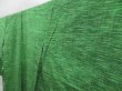 Photo2: 4506T03z790  Japanese Kimono Silk TSUMUGI  Green (2)