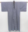 Photo8: 4506T13z390 Vintage Japanese Kimono Cotton Men’s YUKATA  Indigo (8)