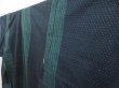 Photo2: 4509T04z880 Vintage Japanese Kimono Silk TSUMUGI  Dark gray (2)