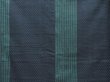 Photo5: 4509T04z880 Vintage Japanese Kimono Silk TSUMUGI  Dark gray (5)