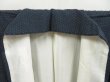 Photo7: 4509T04z880 Vintage Japanese Kimono Silk TSUMUGI  Dark gray (7)