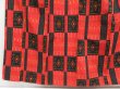 Photo4: 4509T13z940  Japanese Kimono Silk TSUMUGI  Orange-Red (4)