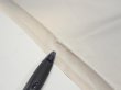 Photo7: 2M05z40  Japanese Kimono Silk  FABRIC Shading off Gray 57.5x6.9 (7)