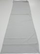 Photo5: 2N01z60  Japanese Kimono Silk  FABRIC Plain Gray 44.9x14.6 (5)