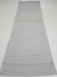 Photo5: 2N02z60  Japanese Kimono Silk  FABRIC Plain Gray 44.1x14.6 (5)