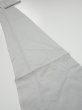 Photo1: 2N05z60  Japanese Kimono Silk  FABRIC Plain Gray 90.6x7.1 (1)