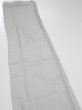 Photo3: 2N06z30  Japanese Kimono Silk  FABRIC Plain Gray 42.5x7.1 (3)