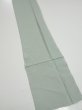 Photo2: 2M07z60  Japanese Kimono Silk  FABRIC Plain Opal Green 92.9x6.7 (2)