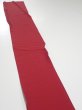 Photo3: 2N06z40  Japanese Kimono Silk  FABRIC Plain Dark red 54.3x7.3 (3)