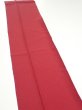 Photo3: 2N08z30  Japanese Kimono Silk  FABRIC Plain Dark red 37.8x7.9 (3)