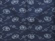 Photo5: 4510T08z620 Vintage Japanese Kimono Momen Cotton Indigo (5)