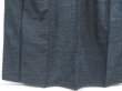 Photo4: 4510T10z1010 Vintage Japanese Kimono Silk TSUMUGI  Navy-Gray (4)